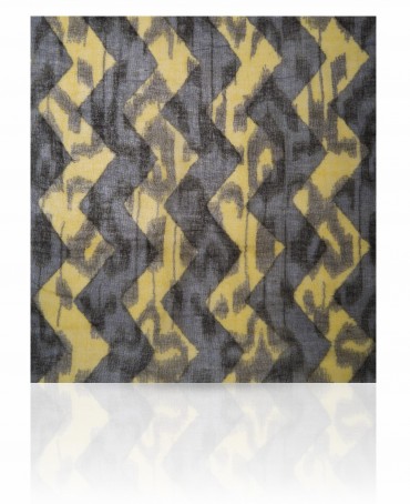 Палантин Унисекс ZW-IKKAT/YELLOW.GREY